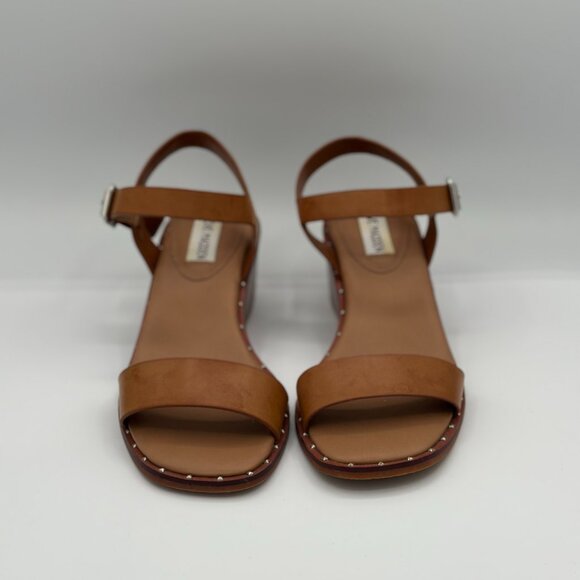 Steve Madden Ares Wedge Sandals – Tan – Size 5.5M - Picture 2 of 5
